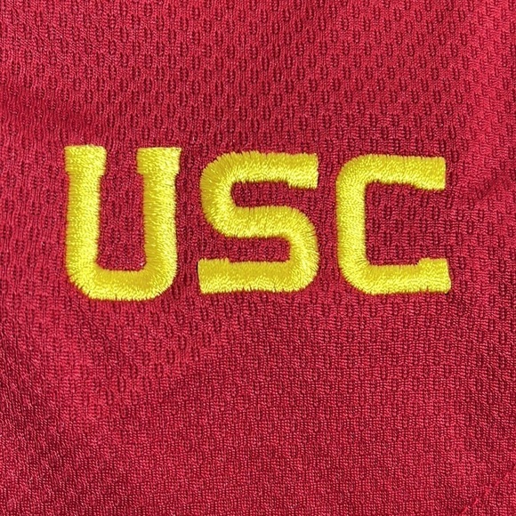 USC XLT Long Sleeve 1/4 Zip Jersey, In Good Condition - Picture 5 of 5